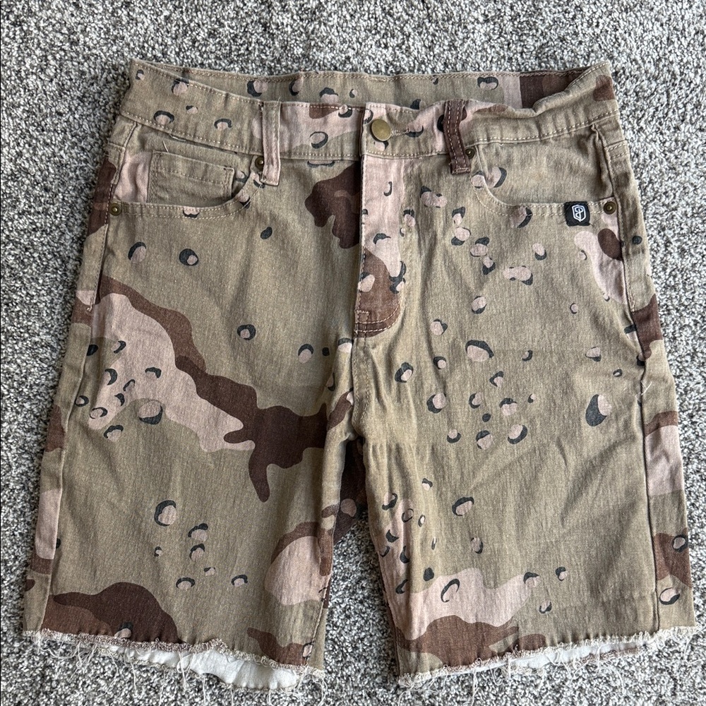 Born Primitive FLEX STRETCHY JORT 7" (Desert Storm)